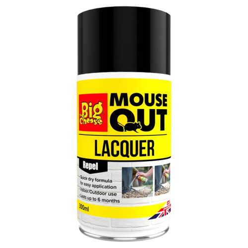 The Big Cheese Anti Mouse Lacquer – 300Ml Aerosol