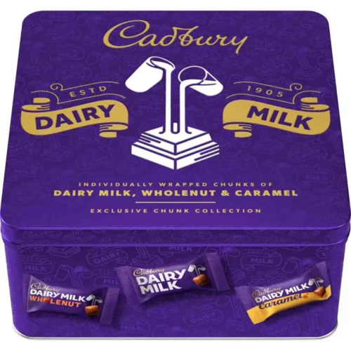 Cadbury Mixed Chunks Tin 360g