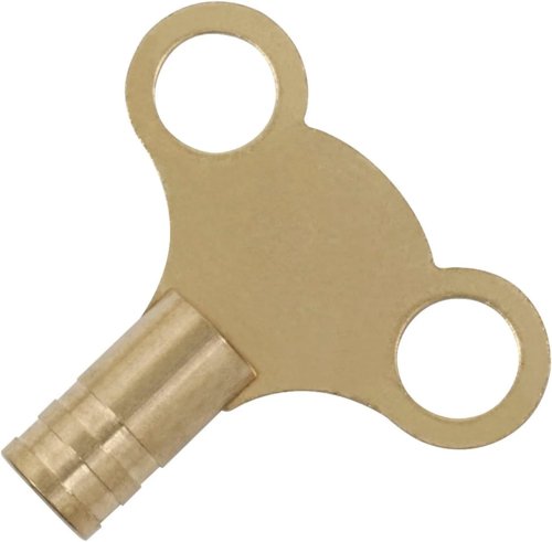 Fixtures Brass Radiator Key For releasing air from Radiators.