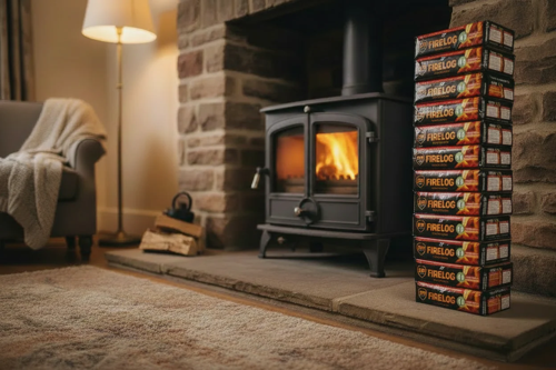 Zip Firelog 100% Natural Easy to Start Upto 90m Per Log