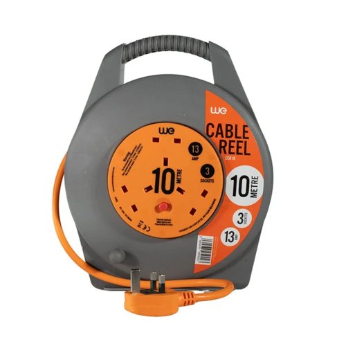 Westminster Electrical 3 Gang Cassette Reel 10 Metre Cable length.