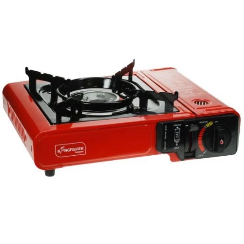 Kingfisher Olstove Portable Camping Gas Stove Red