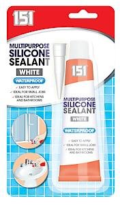 Multipurpose Silicone Sealant 70g White – Flexible Waterproof Sealant