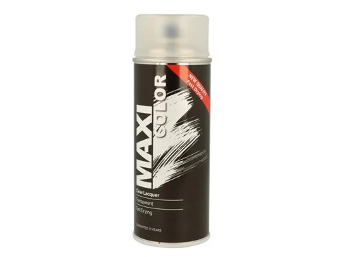 MaxiColour Spray Gloss Clear Lacquer 400ml