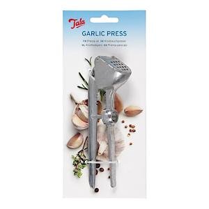 Tala / Chef Aid Garlic Press With Cherry & Olive Stoner Chrome Plated.
