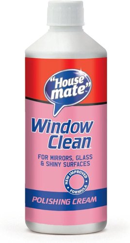 House Mate Window Clean 500ml  Streak-Free Glass Cleaner for Crystal Clear Windows