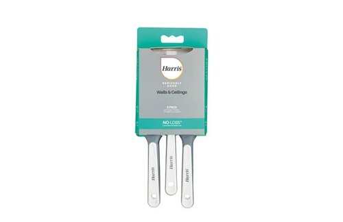 Harris Seriously Good Walls & Ceilings Paint Brush 5 Pack No Hair Loss Premium Brush Set