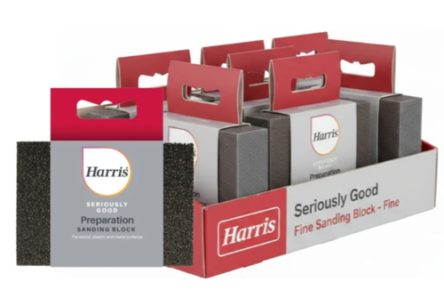 Harris Seriously Good Flex Sanding Block Fine sanding Block 1 x Block