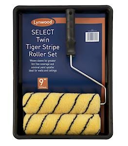 Lynwood 9” Twin Pack Select Tiger Stripe Roller Set