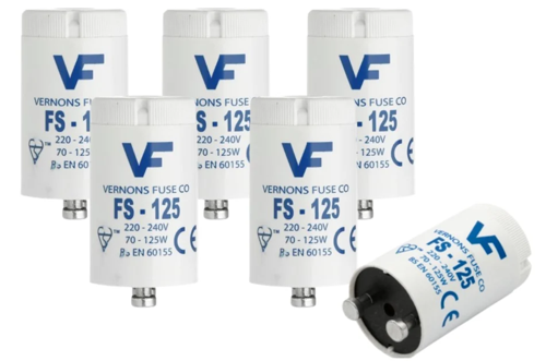 Dencon Electrical Single Fluorescent Tube Starter FS-125
