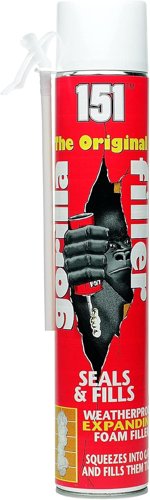 151 Gorilla Filler 750ml Can Expanding Foam 1 x 750ml