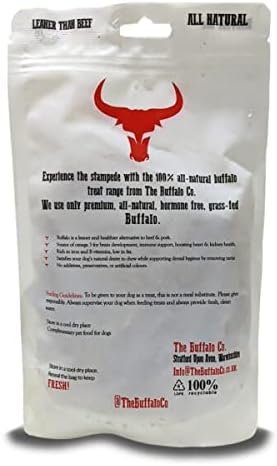 The Buffalo Co. Buffalo Twists for Dogs 100% Natural Grass-Fed Dog Treats 1 x 100g