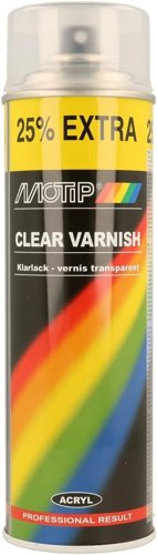 Motip Clear Varnish Fast Drying 1 x 500ml