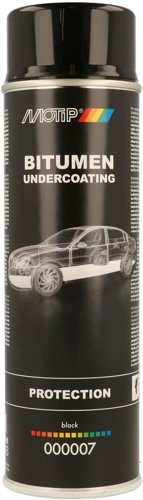 Motip Bitumen Spray Underbody  Protection 500ml Aerosol Spray