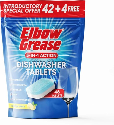 Elbow Grease Dishwasher Tablets 46pk