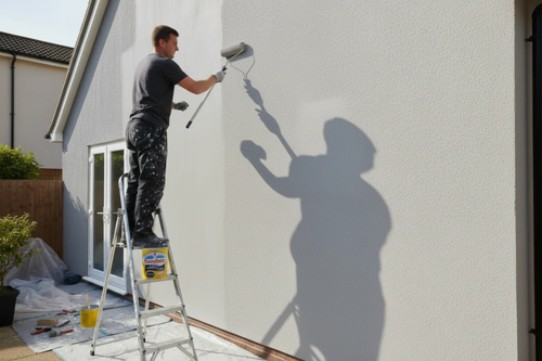 Sandtex Microseal Smooth Masonry Paint Vermont Grey 5 Litre