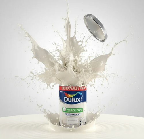 Dulux Retail Quick Dry Satinwood - Pure Brilliant White - 1.25L