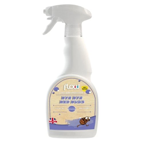 Flow Bye Bye Bed Bug Treatment Killer Insect Repellent  750ml Trigger Spray