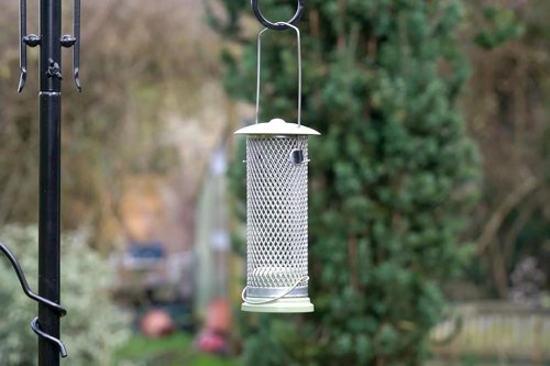 Johnston & Jeff Miami Sunflower Heart Feeder 20cm Metal Wild Bird Feeder