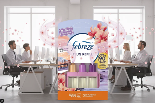 Febreze 3Volution Air Freshener Plug Refill Midsummer Memories 1 x 20ml Refill