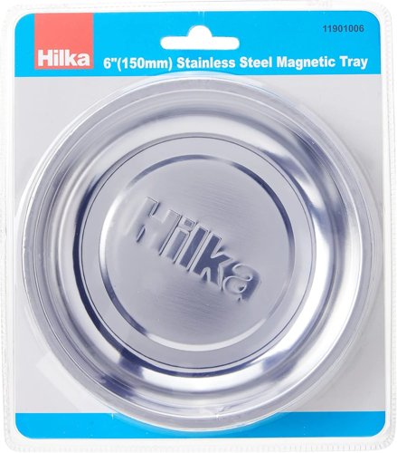 Hilka Tools 6” Stainless Steel Magnetic Tray