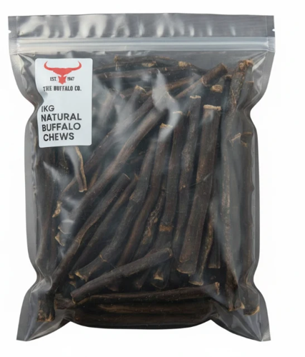 The Buffalo Co. Buffalo Bulk Dog Treats Tails 1kg