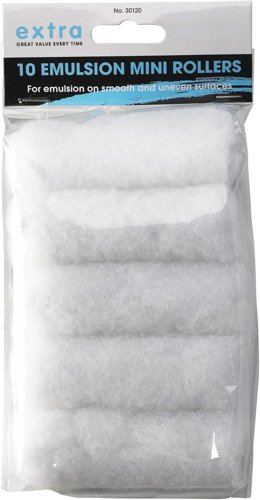 LG Harris Extra Value Set 10 x 4” Emulsion Roller Pack
