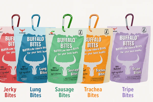 The Buffalo Co. Buffalo Bite Train Treat Sausage 1 x Bag