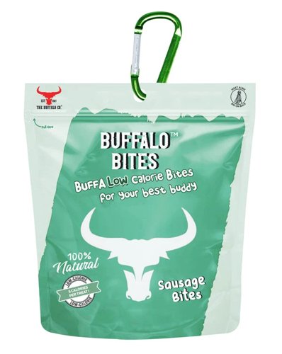 The Buffalo Co. Buffalo Bite Train Treat Sausage 1 x Bag