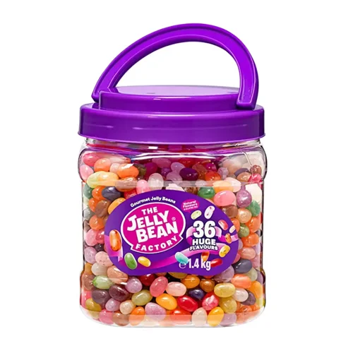 The Jelly Bean Factory Bean Tub Gluten Free 36 Flavour Mixed 1 x 1.4kg Tub