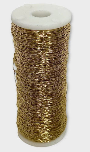 Oasis Floral Designs Gold Bullion Wire 25g x 30m Length