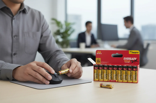 Eveready AA Alkaline Gold 10 x Extra Life 20 Pack