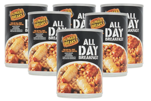 Princes Hunger Breaks All Day Breakfast Meal in a tin 6 x 395g