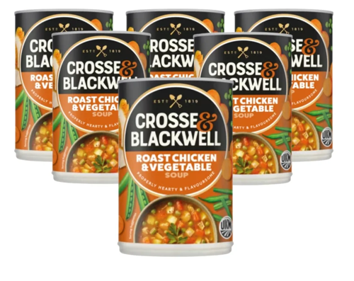 Crosse & Blackwell Roast Chicken & Vegetable Soup 6 x 400g