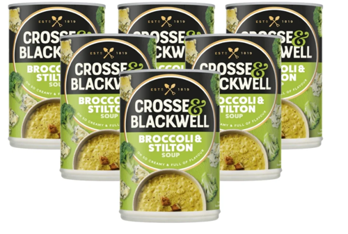 Crosse & Blackwell British Broccoli and Stilton Soup 6 x 400g