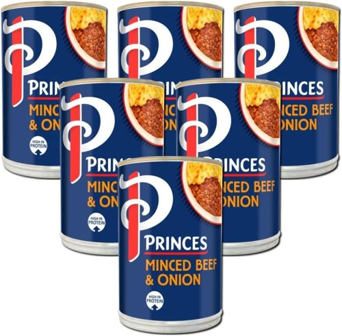 Princes Minced Beef & Onion Rich Beef Gravy 6 x 392g