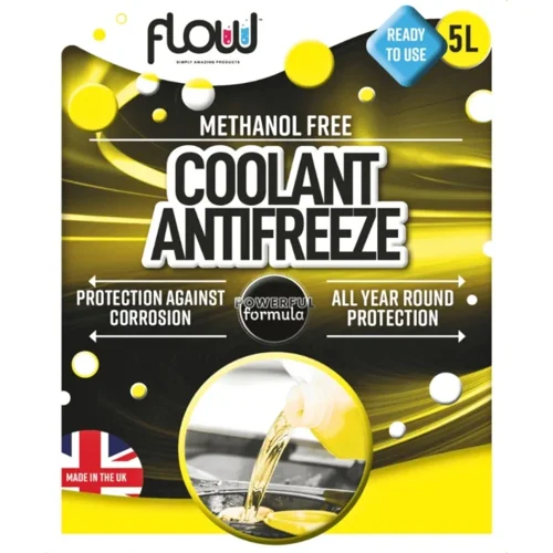 Flow Chemicals Ready To Use Anti-freeze Engine Coolant 1 x 5L