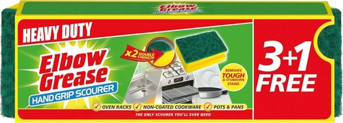 Elbow Greasehand Grip Scourer 4Pk