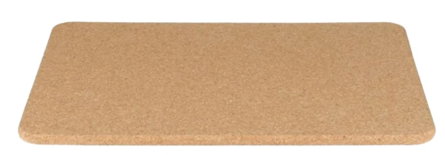 Blue Canyon Natural Cork Bath Mats, Eco-Friendly Durable Wooden Non-slip Bathroom Accessory