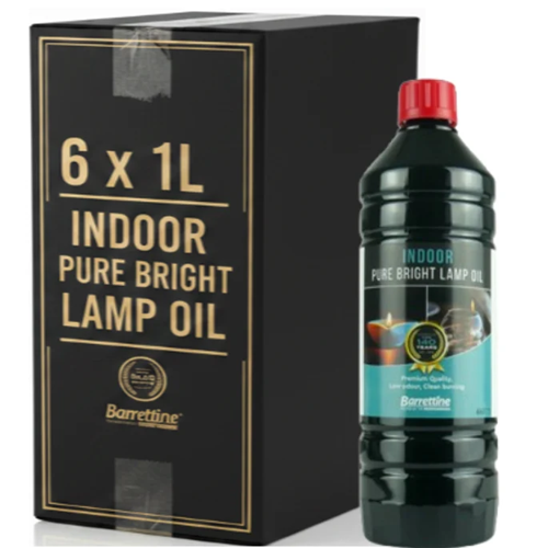 Barrenttine Pure Bright Lamp Oil Smokeless Low Odour 1 Litre