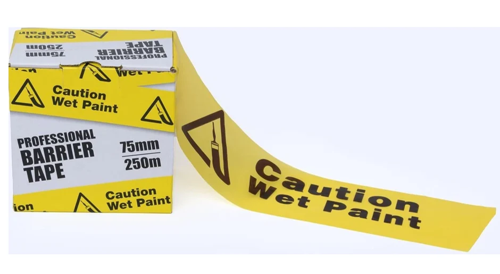 Barrier Tape Yell N/Adh 70Mmx250M