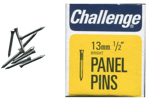 Challenge Panel Pin Nails Bright Steel 30g x 13mm
