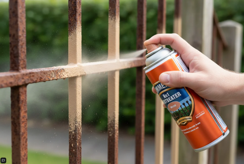Hammerite Direct to Rust Primer and Undercoat 1 x 400ml Beige