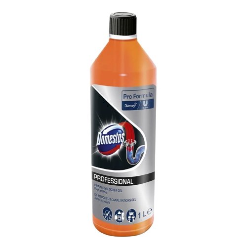 Domestos Diversey Professional Drain Unblocker Gel Fresh 1L
