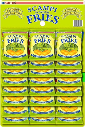 Walkers Scampi Fries 24x24g 