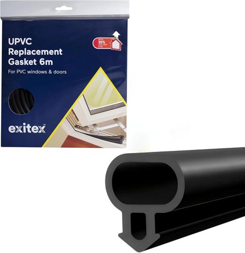 UPVC Replacement Gasket 6m black