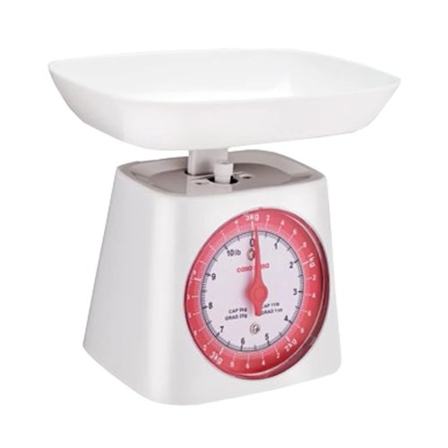 Mechanical Kitchen Scale White
