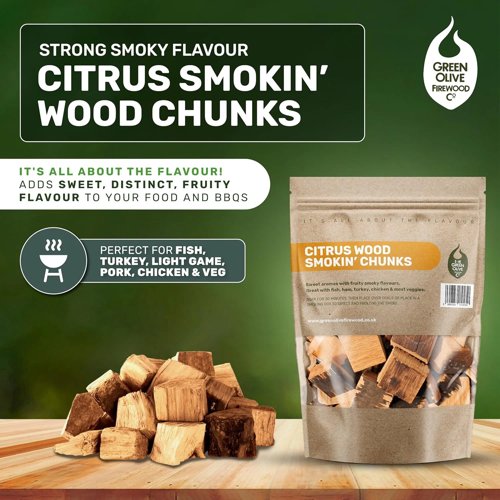 Citrus Bbq Smokin Chunks 5L