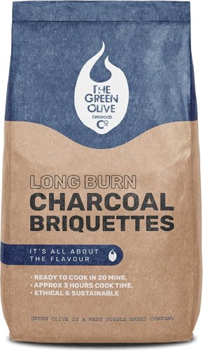 Long Burn Charcoal Briquettes 4Kg