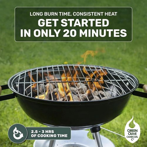 Long Burn Charcoal Briquettes 4Kg